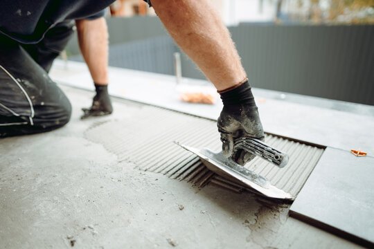 Tile Flooring Finish